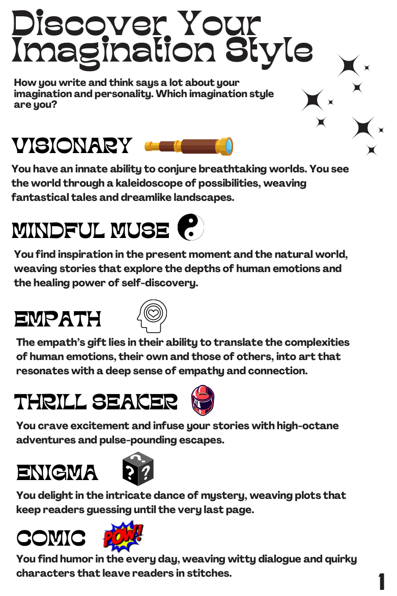 Imagination Personality Test + Creative Journal Prompts