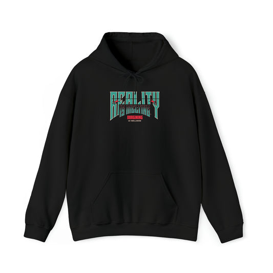REALITY IS MELTING - GRAPHIC HOODIE.