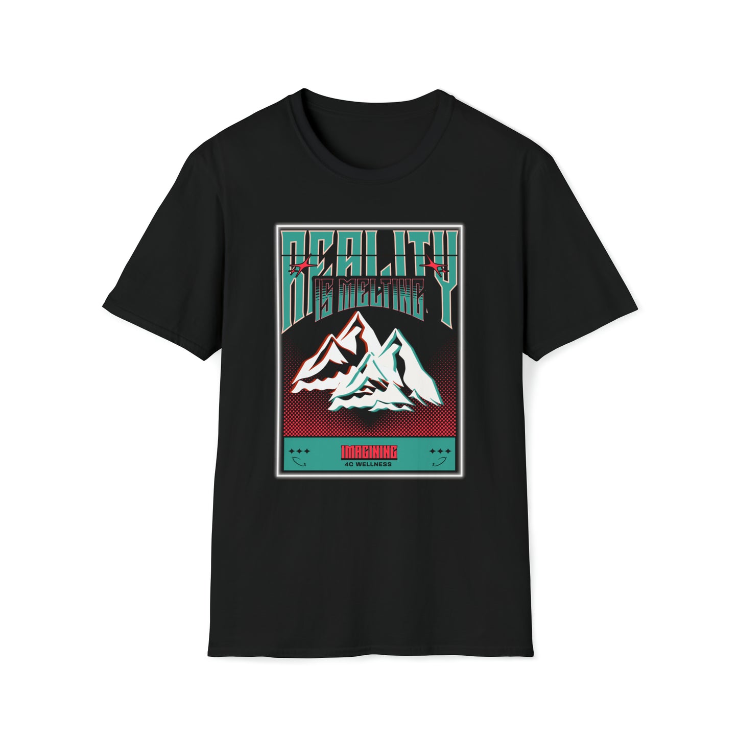 REALITY IS MELTING - GRAPHIC T-SHIRT