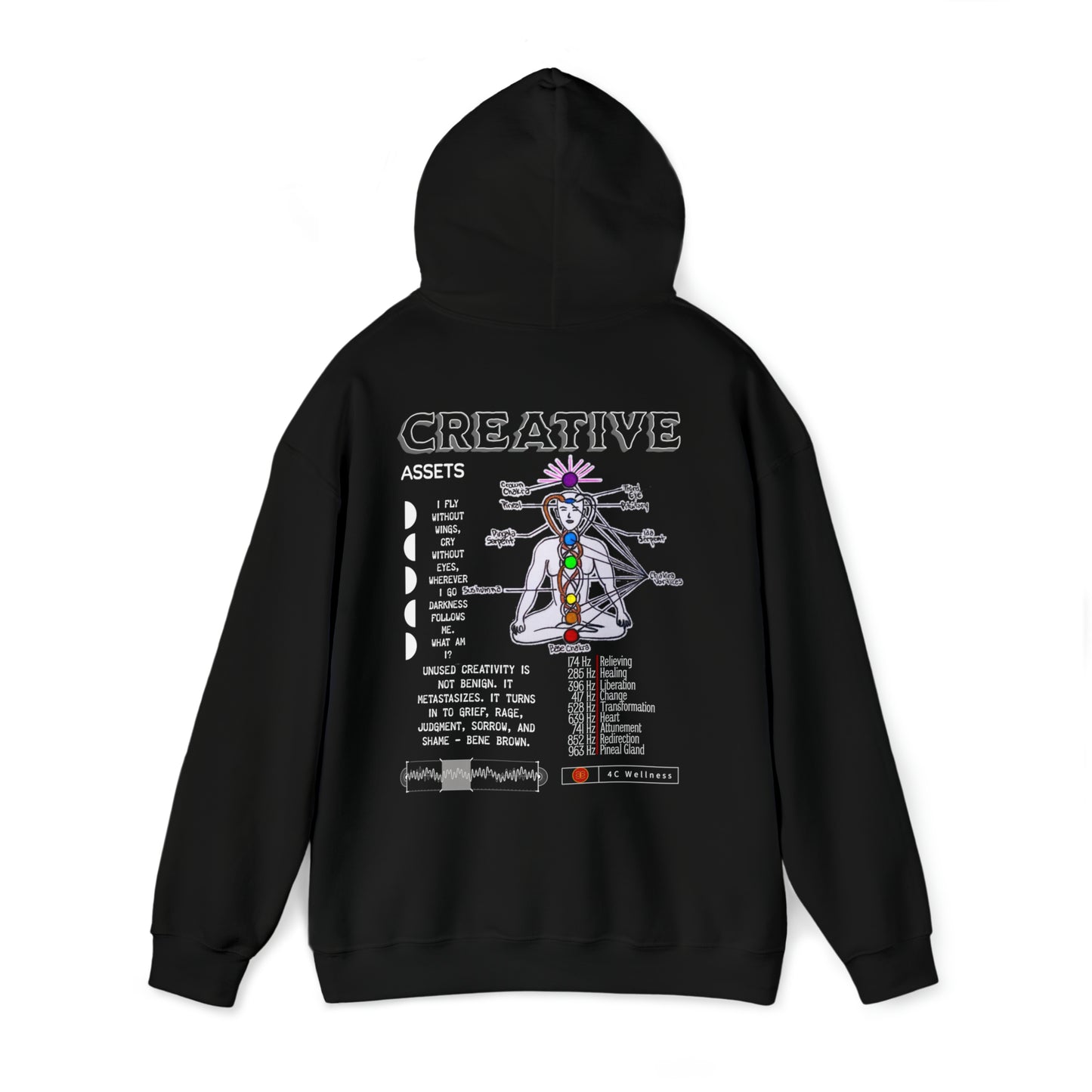 REALITY IS MELTING - GRAPHIC HOODIE.